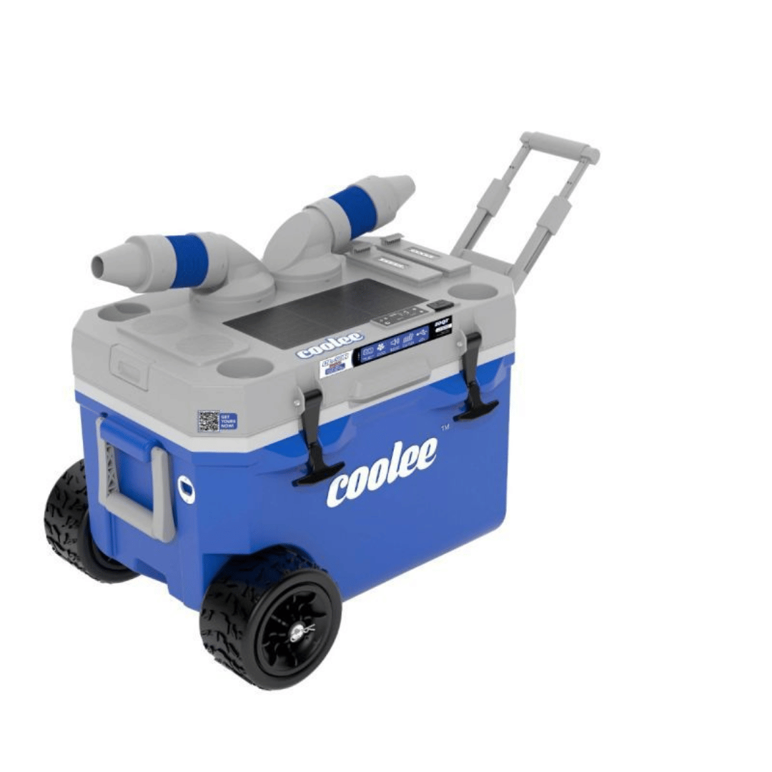 Coolee CL-50R - Ultimate Portable Air Conditioner and Drink Cooler