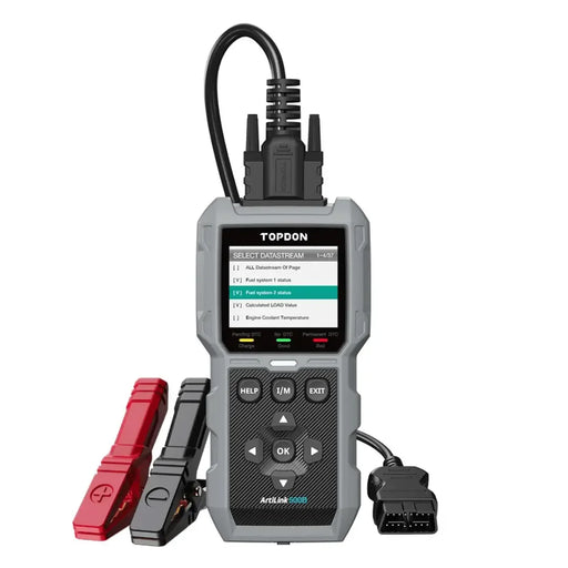 Topdon USA ArtiLink500B 2-in-1 OBDII Scanner and Battery Tester - Mechanic Super Store