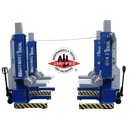 iDEAL MSC-18K-X-472 Heavy Duty Mobile Column Lift (Set of 4) - Mechanic Super Store