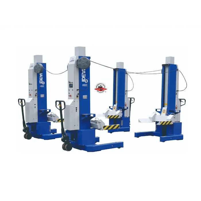 iDEAL MSC-18K-X-6108 Heavy Duty Mobile Column Lift (Set of 6) - Mechanic Super Store