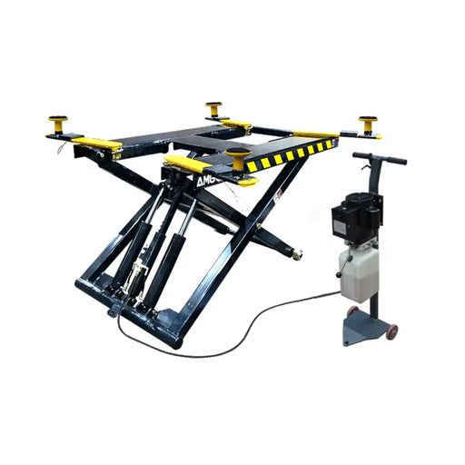 Amgo MR06 6,000 lb Mid-Rise Portable Scissor Lift - Mechanic Super Store