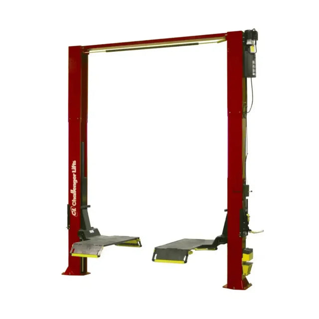 Challenger Lifts CL10AXP9-DPC-QC 10000 lbs Versymmetric® Adjustable 2 Post Lift Lift - Mechanic Super Store