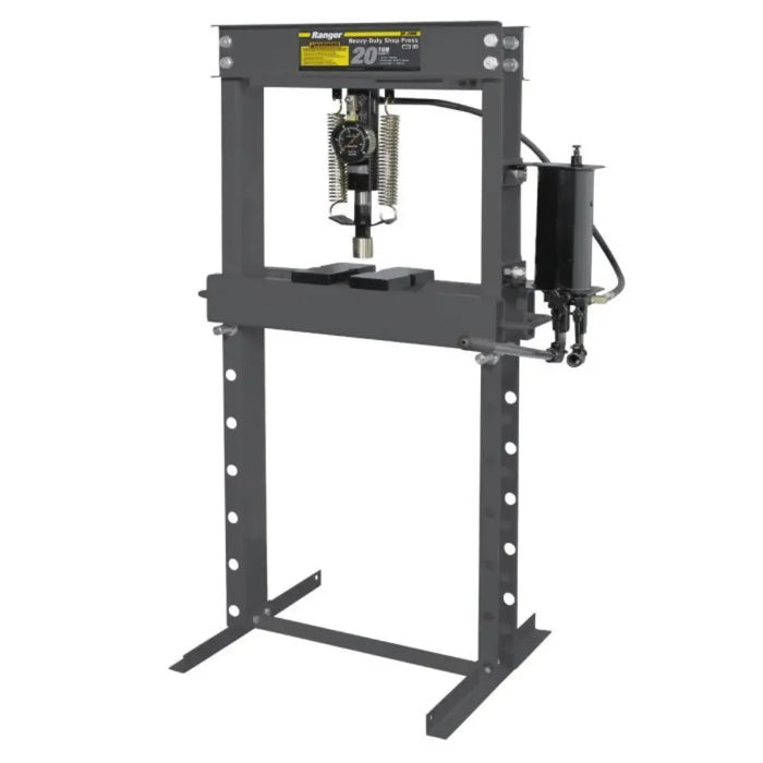 Ranger RP-20HD 20 Ton Shop Press / Two-Stage Hydraulic Pump / Commercial-Grade - Mechanic Super Store
