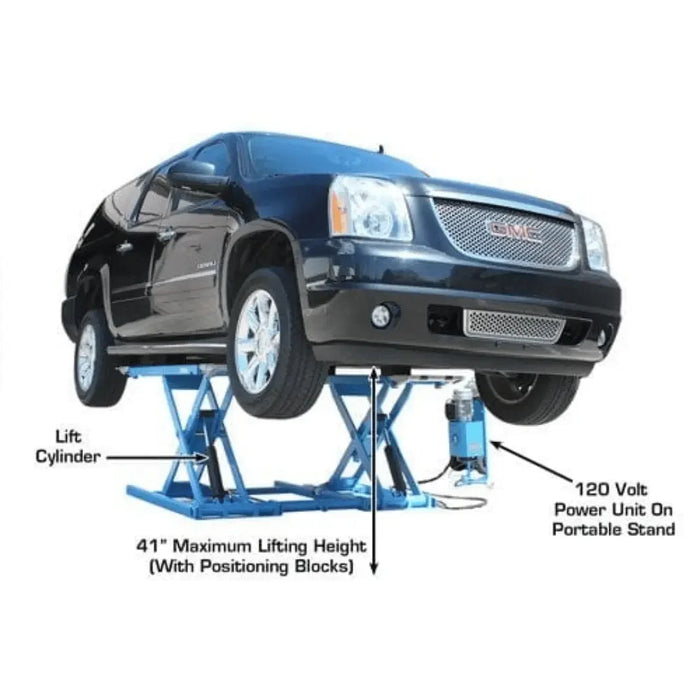Atlas 7K-Kwik-Bay Portable Mid-Rise Scissor LIft 7,000 lb - Mechanic Super Store