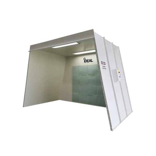 iDEAL PSB-AFOFB1388-AK Open Front Paint Booth - Mechanic Super Store