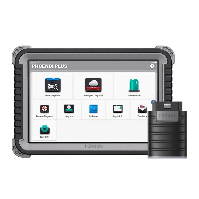 TOPDON USA Phoenix Plus Advanced Intelligent Diagnostic Scan Tool - Mechanic Super Store