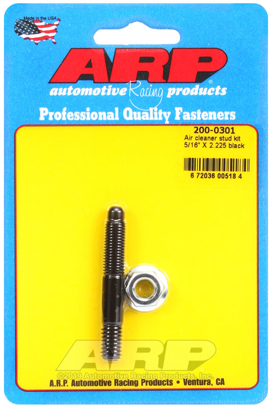 ARP 5/16" x 2.225 air cleaner stud kit