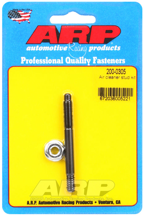 ARP 1/4" x 2.700  air cleaner stud kit