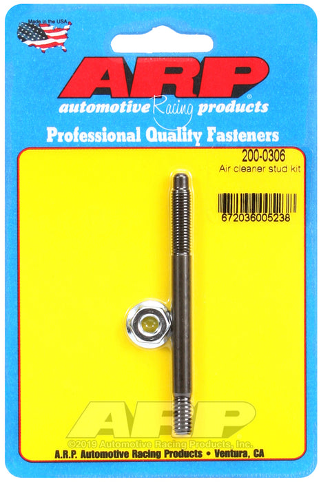ARP 1/4" x 3.200  air cleaner stud kit
