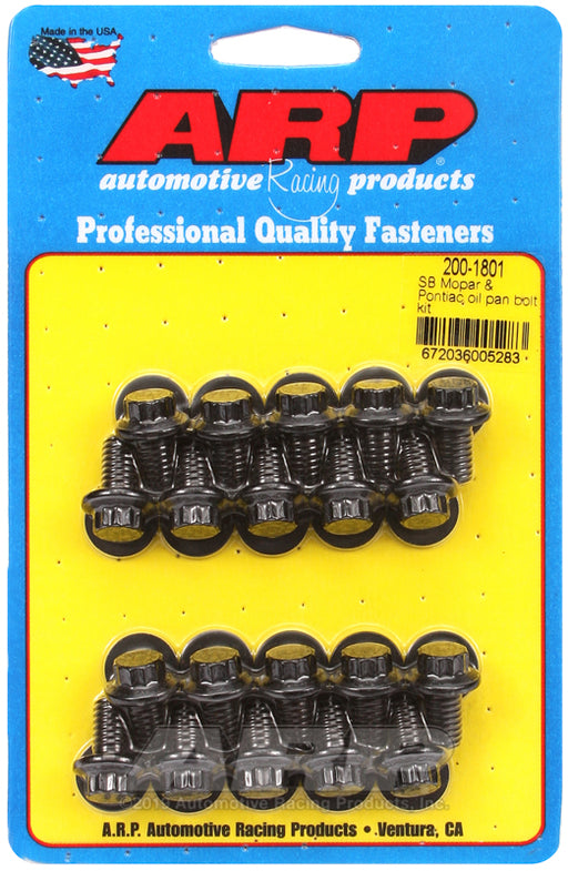 ARP SB Mopar & Pontiac oil pan bolt kit