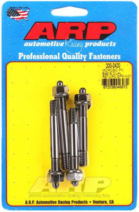 ARP Moroso 64919 dual return spring w/1" spacer plate carb stud kit