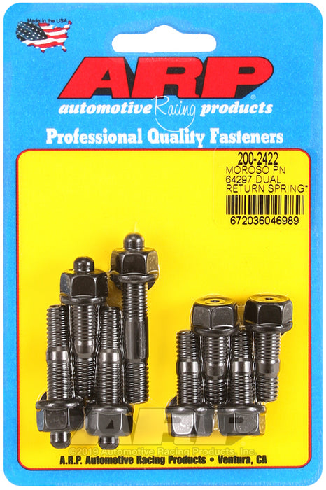 ARP Moroso 64927 dual return spring w/2" spacer plate carb stud kit