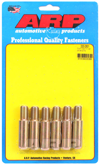 ARP Front Sprint car drive pins