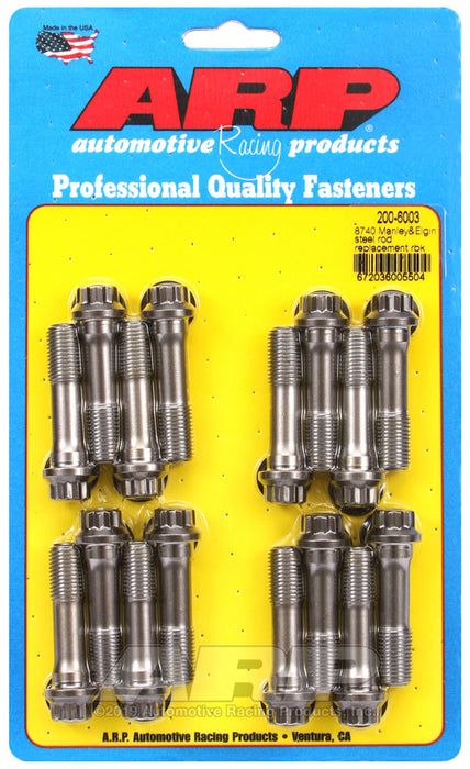 ARP Manley & Elgin steel replacement rod bolt kit