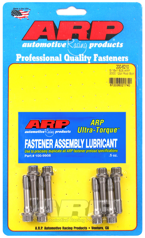 ARP 5/16" General replacement ARP2000 rod bolt kit
