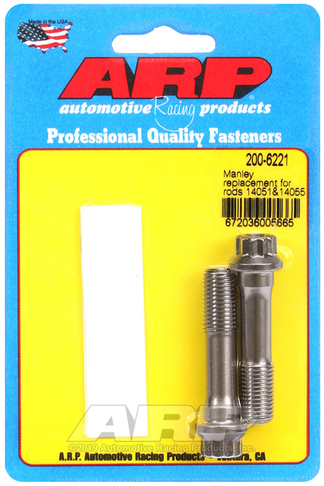 ARP Manley replacement, rods 14051&14055, ARP2000 rod bolt kit