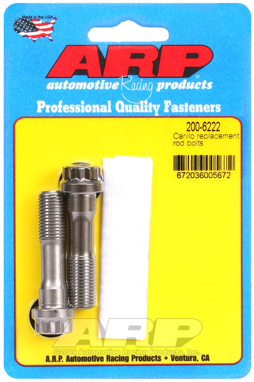 ARP Carillo replacement ARP2000 rod bolt kit