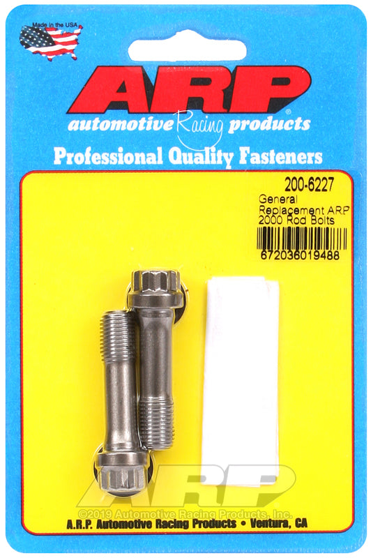 ARP 3/8" General replacement ARP2000 rod bolt kit