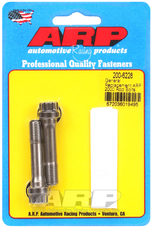 ARP 3/8" General replacement ARP2000 rod bolt kit