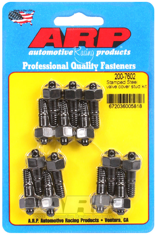 ARP Stamped steel valve cover stud kit