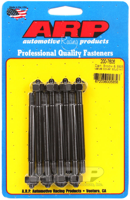 ARP Dart Brodix & B&B valve cover stud kit