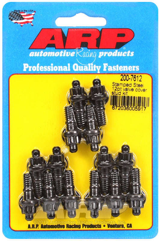 ARP Stamped steel 12pt valve cover stud kit