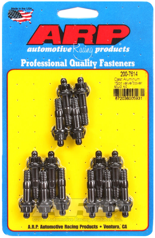 ARP Cast aluminum 12pt valve cover stud kit
