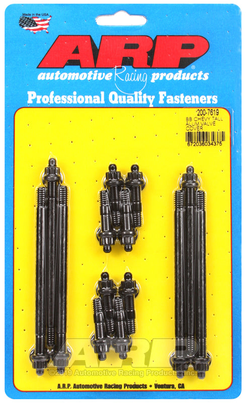 ARP BB Chevy B&B HB tall aluminum valve cover stud kit