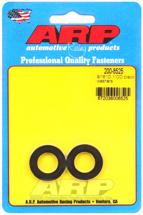 ARP 9/16ID 1.00 OD black washers