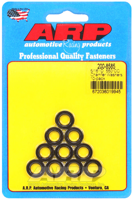 ARP 5/16 ID  .550 OD chamfer washers