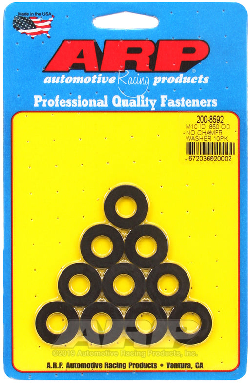 ARP M10 ID  .850 OD chamfer washers