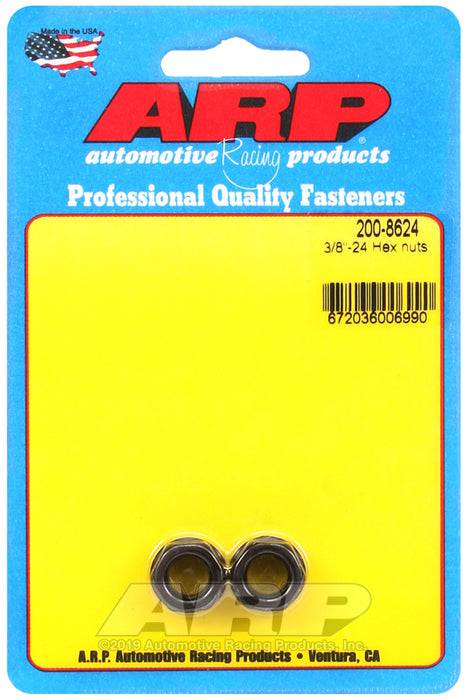ARP 3/8-24 hex nut kit