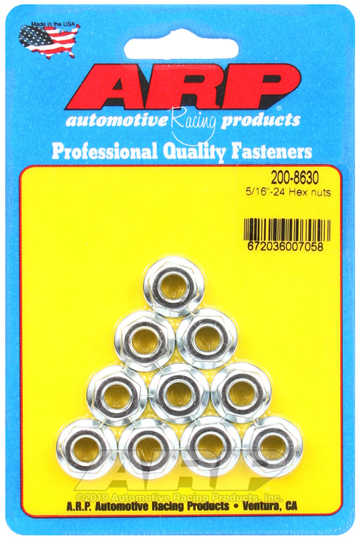 ARP 5/16-24 hex nut kit