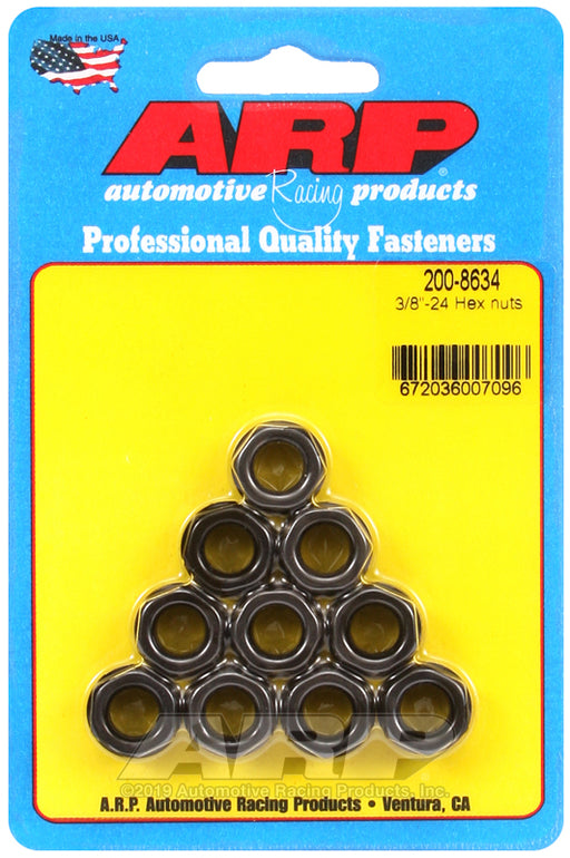 ARP 3/8-24 hex nut kit