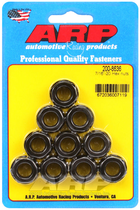 ARP 7/16-20 hex nut kit