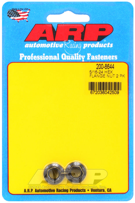 ARP 5/16-24 hex flange nut kit