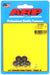 ARP 1/4-28 black coarse hex nut kit