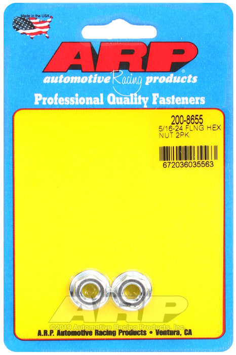 ARP 5/16-24 hex flanged nut