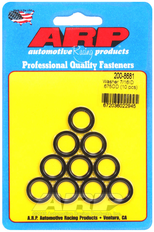ARP 7/16 ID 5/8 OD chamfer con rod washers