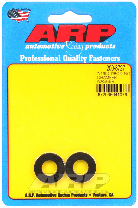 ARP 7/16 ID 7/8 OD black washers