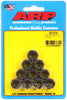 ARP 3/8-16 black hex nut kit