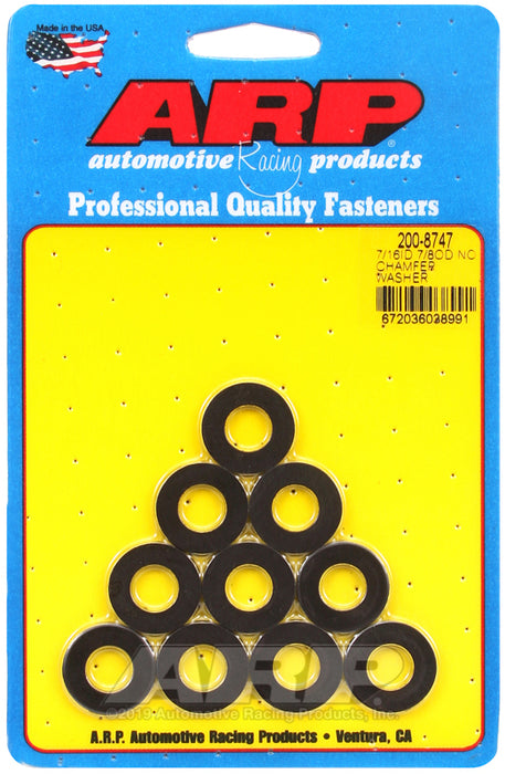 ARP 7/16 ID 7/8 OD black washers