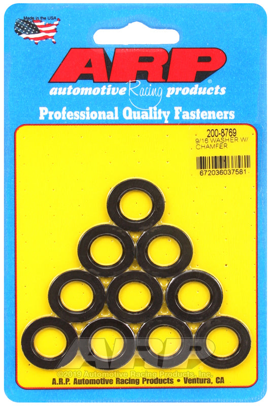 ARP 9/16 ID 1.00 OD chamfer washer