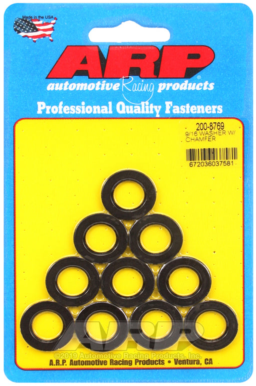 ARP 9/16 ID 1.00 OD chamfer washer