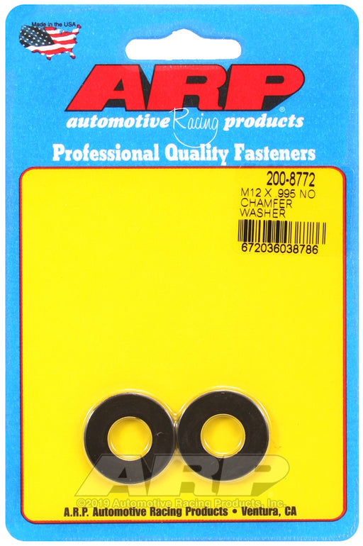 ARP M12 ID .995 OD black washers