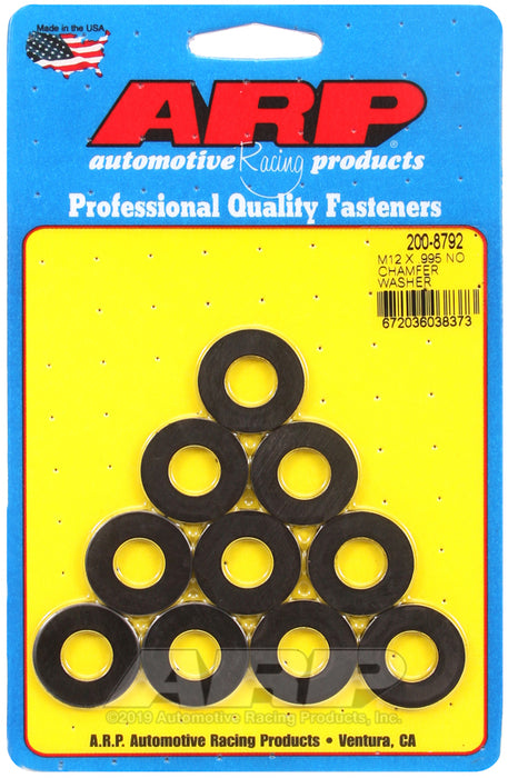 ARP M12 ID .995 OD black washers