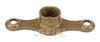 ARP 1/4-28 plate nut, 2-lug fixed w/ctr sunk rivet hole