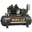 Schulz L-Series 20120HLV80BR-3 20HP 120gal horizontal two-stage electric air compressor
