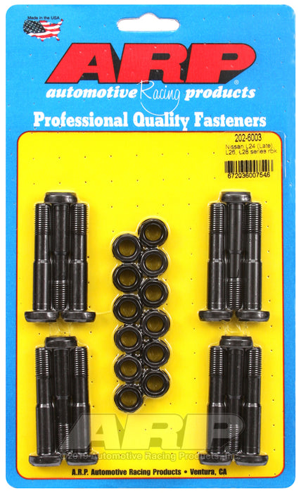 ARP Nissan L24 (Late)  L26  L28, VG30E & VG30ET series rod bolt kit
