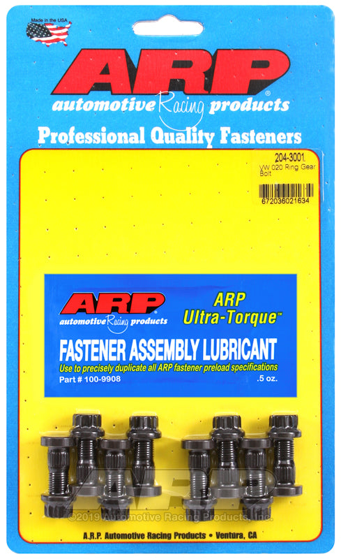 ARP VW 020, M9 ring gear bolt kit